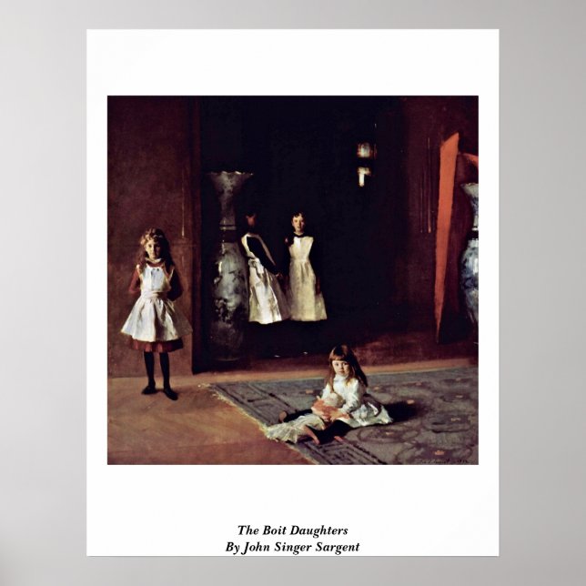 Poster Les Filles Boit De John Singer Sargent (Devant)