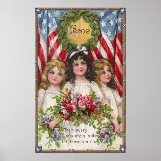 Poster Les filles de la liberté patriotique