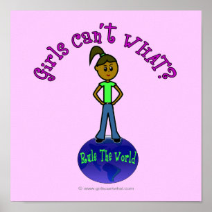 Poster Les Filles Sombres dirigent le monde