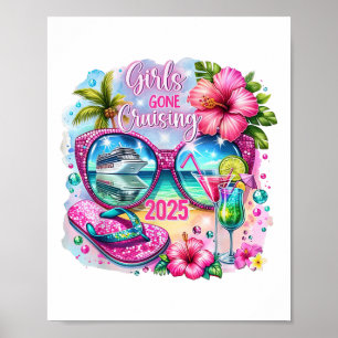 Poster Les filles sont parties à la croisière 2025 Vacati