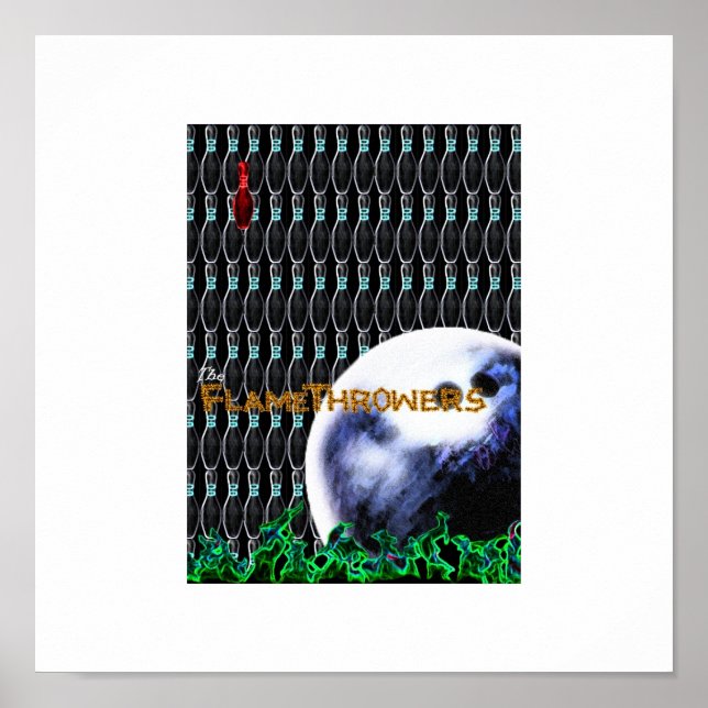 Poster Les FlameThrowers (Devant)