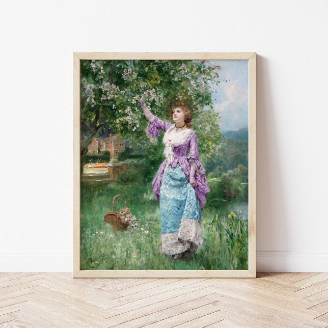 Poster Les fleurs du printemps | Henry John Yeend King (Créateur téléchargé)