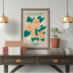 Poster Les Fleurs Paris