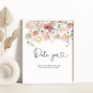 Poster Les fleurs sauvages datent des idées nocturnes. Je