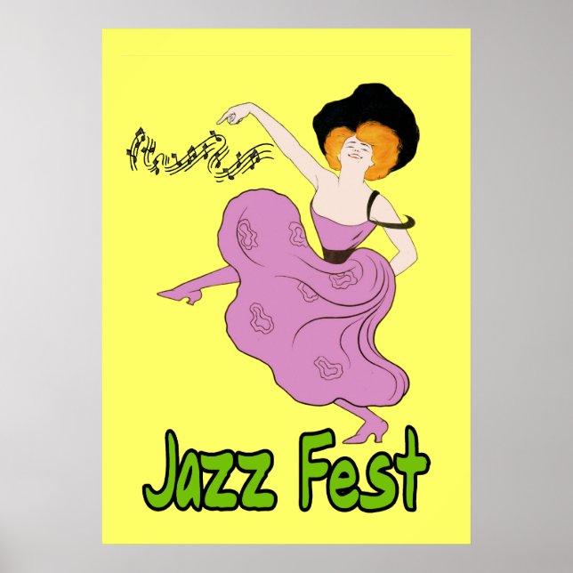 Poster Les folies de la Fête de Jazz (Devant)