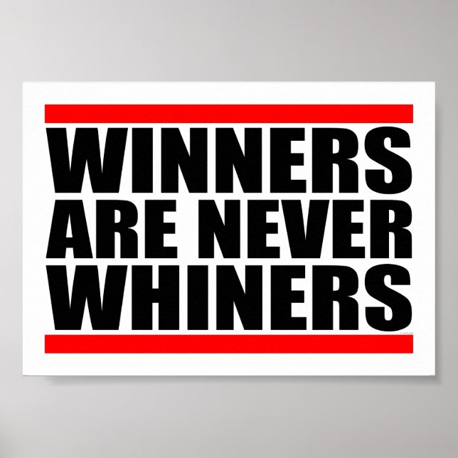 Poster Les gagnants ne sont jamais des géants (Devant)