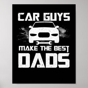 Poster Les Garçons De Voiture Font Les Meilleurs Dads F