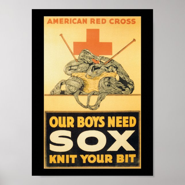 Poster Les garçons ont besoin de Sox World War II (Devant)