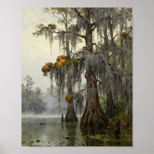 Poster Les Gardiens Silencieux du Bayou : Filtre de Lumiè