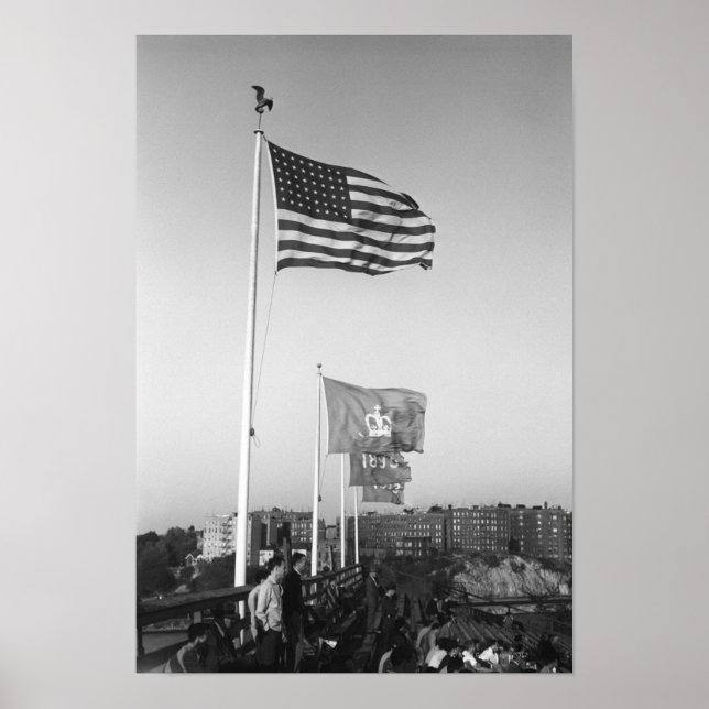 Poster Les gens dans les Bleachers (Devant)