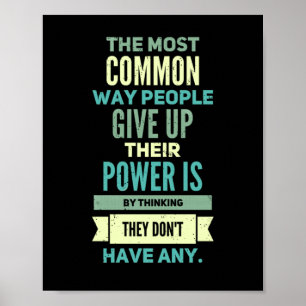 Poster Les gens qui renforcent la motivation positive