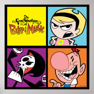 Poster Les Grandes Aventures de Billy & Mandy Character A