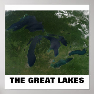 Poster Les Grands Lacs