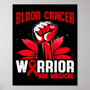 Poster Les guerriers du cancer du sang sont magiques lico
