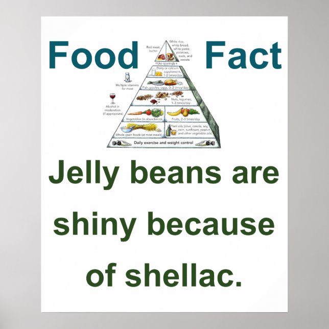 Poster Les Haricots De Jelly Sont Brillants En Raison De  (Devant)