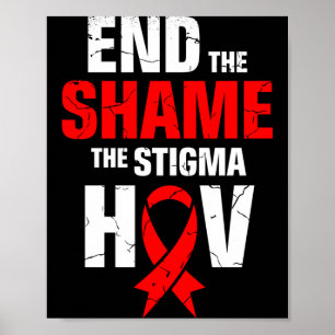Poster Les hommes mettent fin à la honte à la stigmatisat