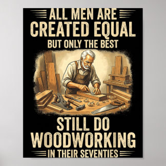 Poster Les hommes sont créés égaux mais le travail du boi