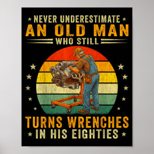 Poster Les hommes tournent les clés dans les années 80 mé