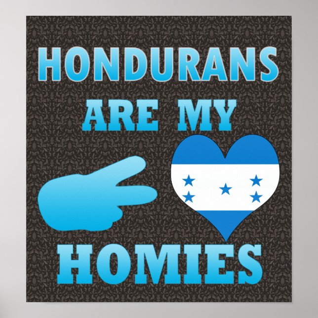 Poster Les honduriens sont mes Hommes (Devant)