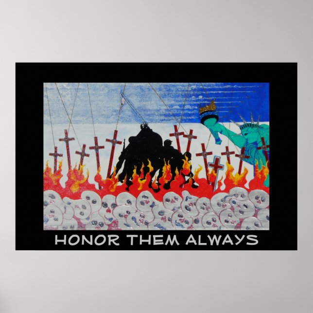 POSTER LES HONORER TOUJOURS (Devant)