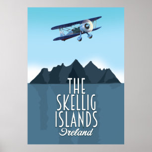 Poster Les îles Skellig