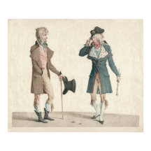 Les Incroyables par Carle Vernet