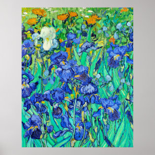 Poster Les Iris de Van Gogh
