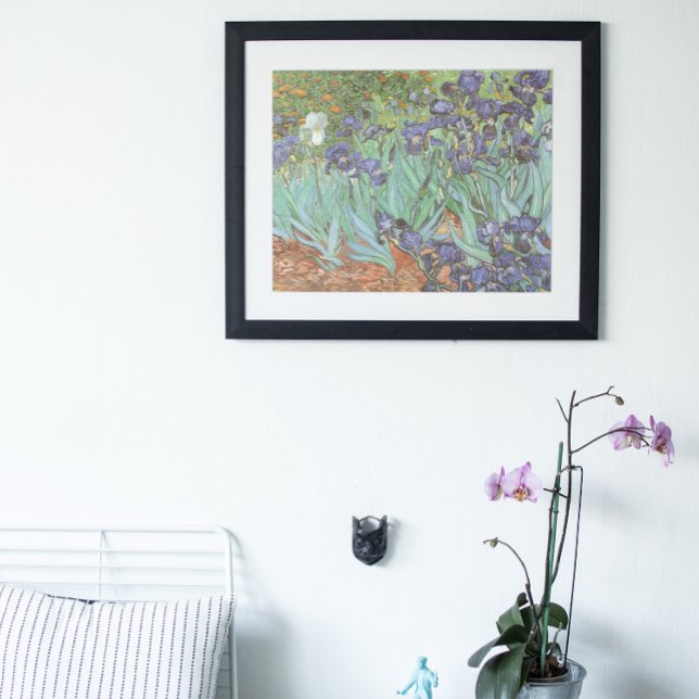 Poster Les iris par Vincent van Gogh (Créateur téléchargé)