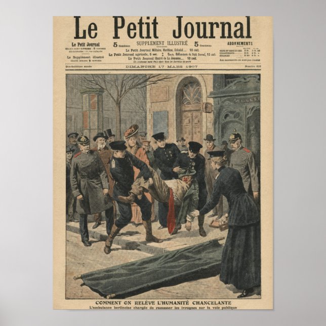 Poster Les ivrognes à Berlin (Devant)