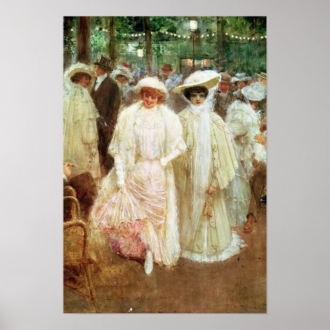 Poster Les Jardins de Paris (Devant)