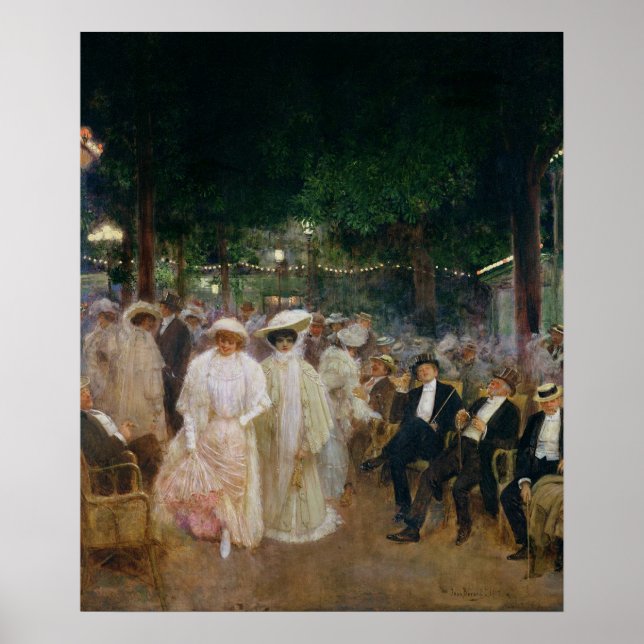 Poster Les Jardins de Paris, ou Les Beautés de (Devant)