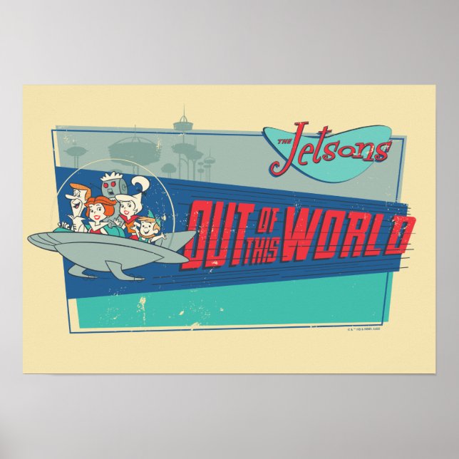 Poster Les Jetsons | Hors de ce monde (Devant)
