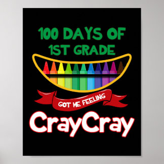 Poster Les Jours De 1Ème Année M'Ont Fait Sentir Cray Cra