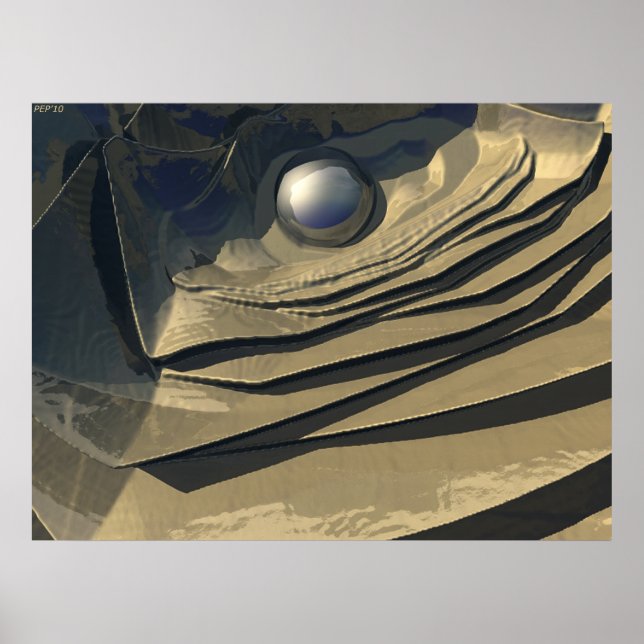 Poster Les lacs d'or (Devant)