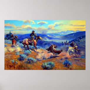 Poster Les lassos et les chevaux rapides sont plus sûrs q