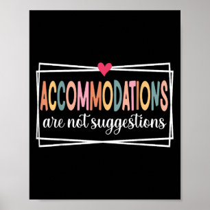 Poster Les Logements Ne Sont Pas Des Suggestions Slp, Dis