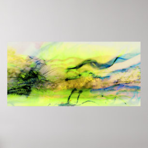 Poster Les lumières cosmos abstraites