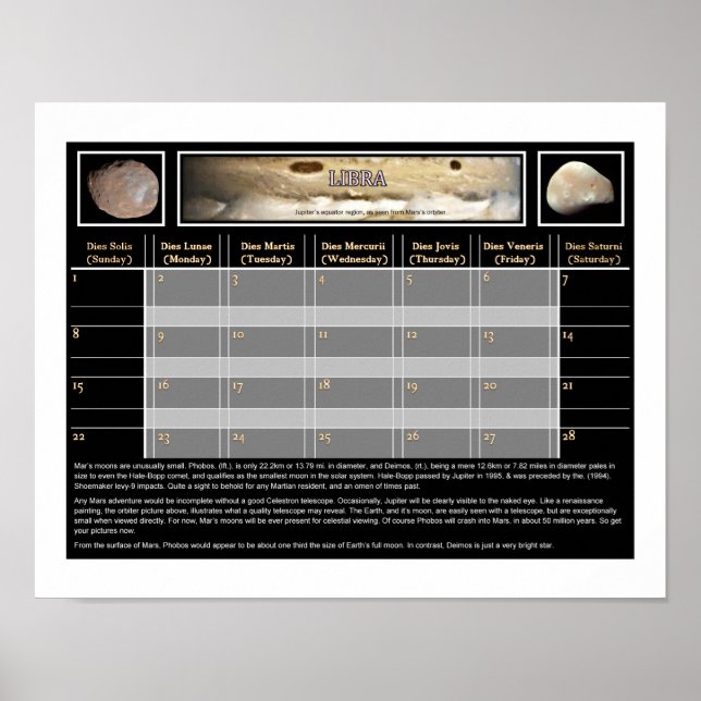 Poster Les Lunes de Mar (Devant)