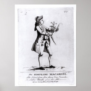 Poster Les macaronis de Simpling