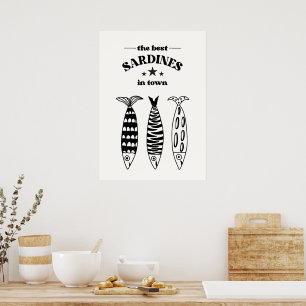 Poster Les meilleures sardines de la ville