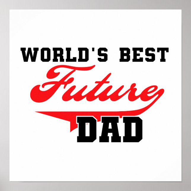 Poster Les meilleurs cadeaux papa du monde (Devant)