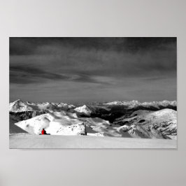 Poster Les Menuires Trois Vallées Alpes françaises France