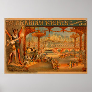 Poster Les mille et une nuits - la lampe merveilleuse