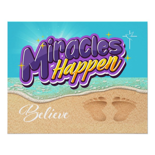 Poster Les miracles arrivent (Devant)