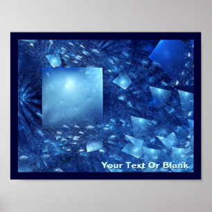 Poster Les miroirs brisés