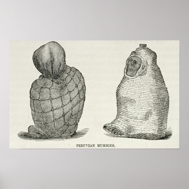 Poster Les momies péruviennes (Devant)