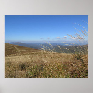 Poster Les montagnes de Bieszczady
