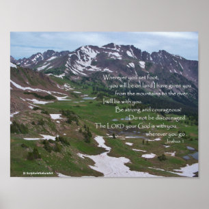 Poster Les montagnes du Colorado, Dieu est avec vous,