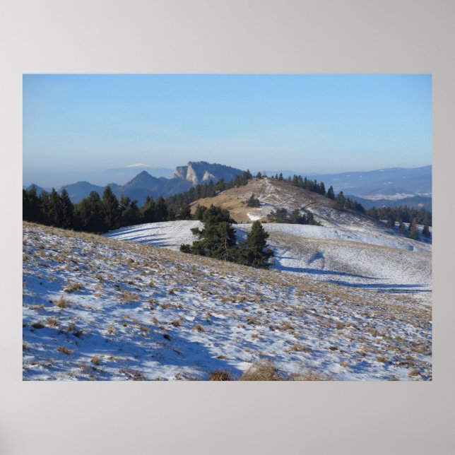 Poster Les montagnes du Pieniny (Devant)