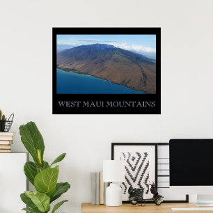 Poster Les monts West Maui